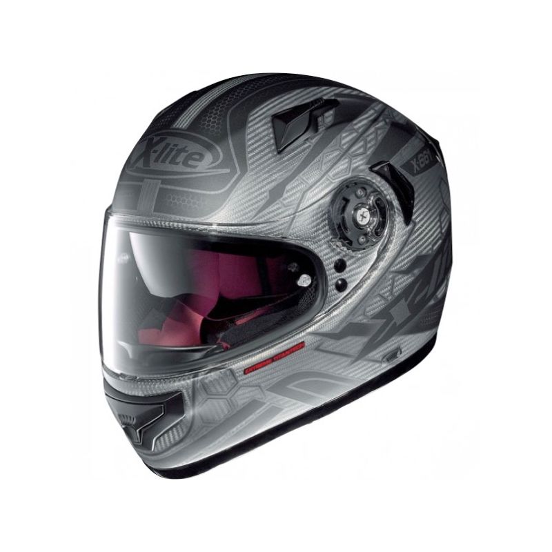 Casque Moto Intégral NOLAN - X661 Extreme Titantech Honeycomb n-Com Titanium