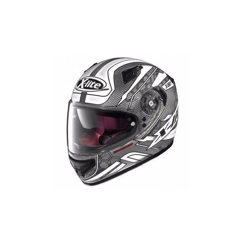 Casque Moto Intégral NOLAN - X661 Extreme Titantech Honeycomb n-Com Flat Titanium