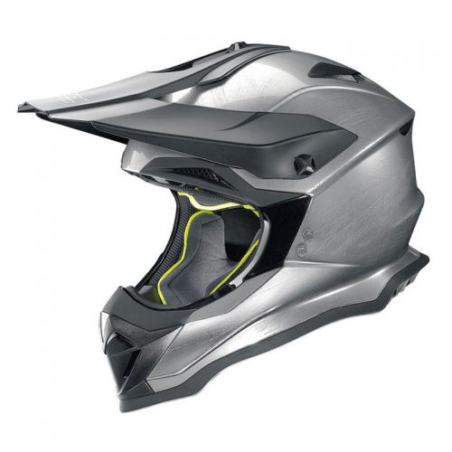 Casque Mototocross NOLAN - N53 Smart Scratched Chrome