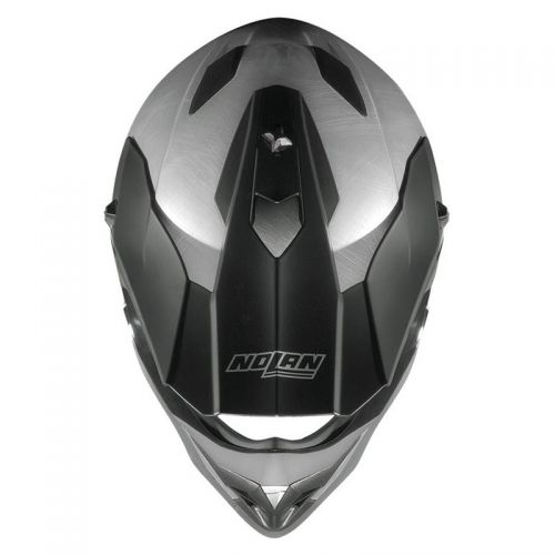 Casque Mototocross NOLAN - N53 Smart Scratched Chrome