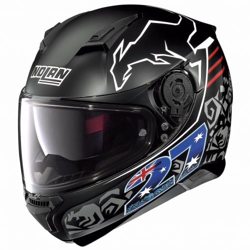 Casque Moto Intégral NOLAN - N87 Iconic Replica n-Com Scratched C. Stoner