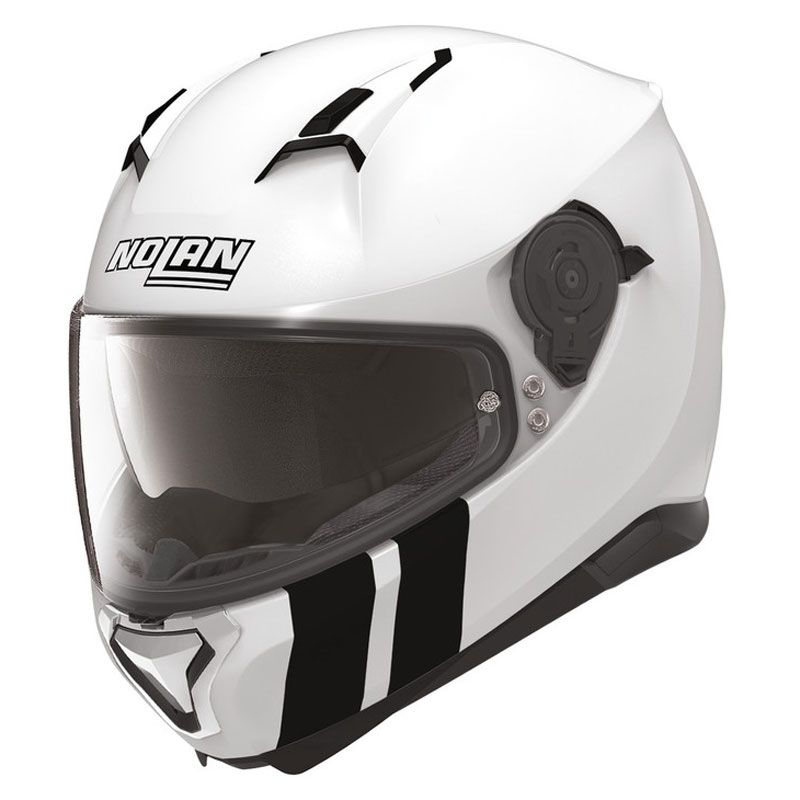 Casque Moto Intégral NOLAN - N87 Martz N-Com Metal White