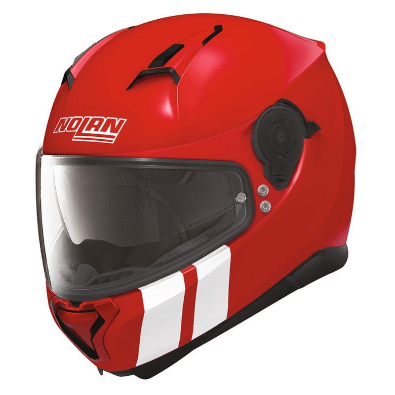 Casque Moto Intégral NOLAN - N87 Martz N-Com Corsa Red