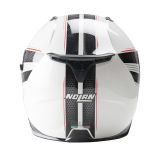 Casque Moto Intégral NOLAN - N87 Rapid N-Com Metal White