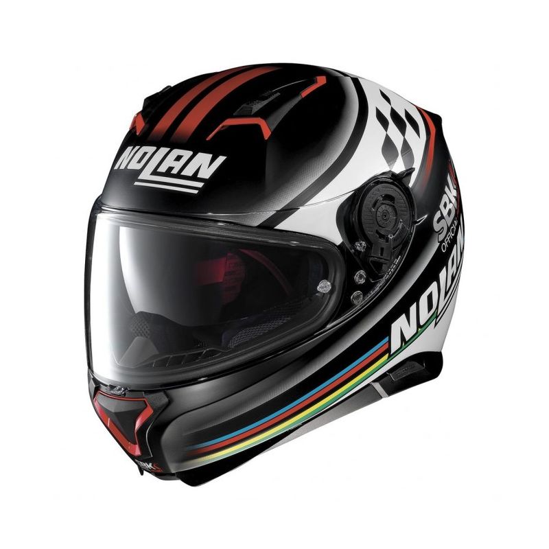 Casque Moto Intégral NOLAN - N87 SBK n-Com Flat Black