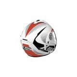 Casque Moto Modulable NOLAN - X1004 Nordhelle n-Com Metal White/Red-Black