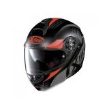 Casque Moto Modulable NOLAN - X1004 Nordhelle n-Com Flat Black/Red