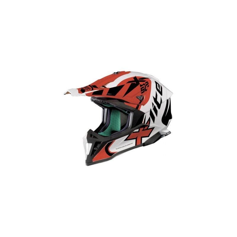 Casque Moto Motocross NOLAN - X502 Xtrem Metal White