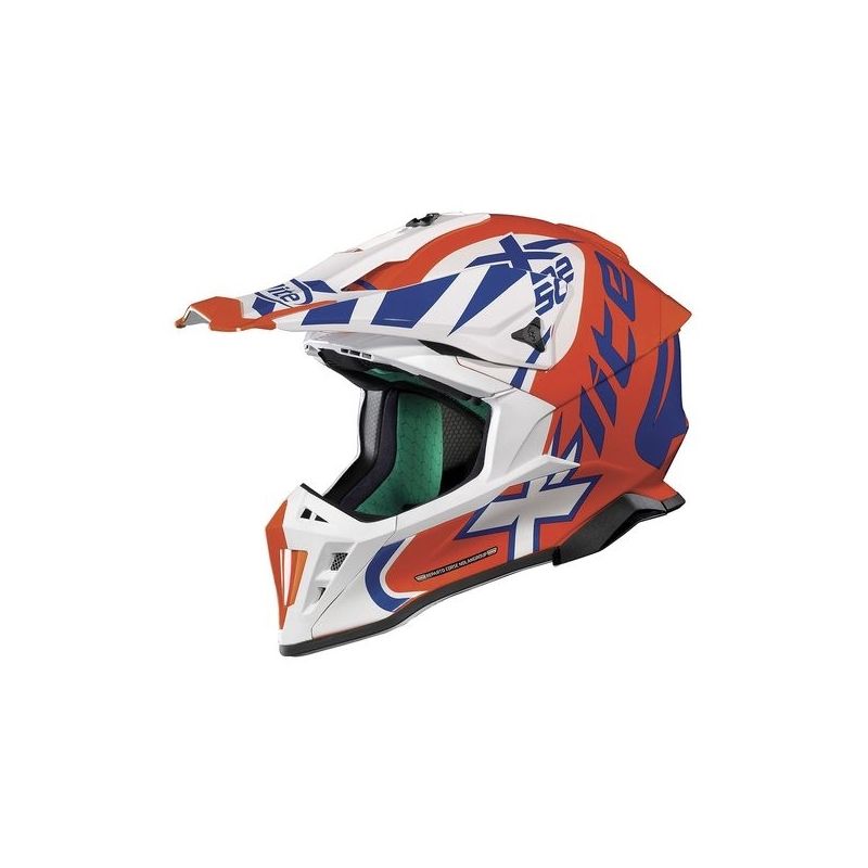 Casque Moto Motocross NOLAN - X502 Xtrem Led Orange