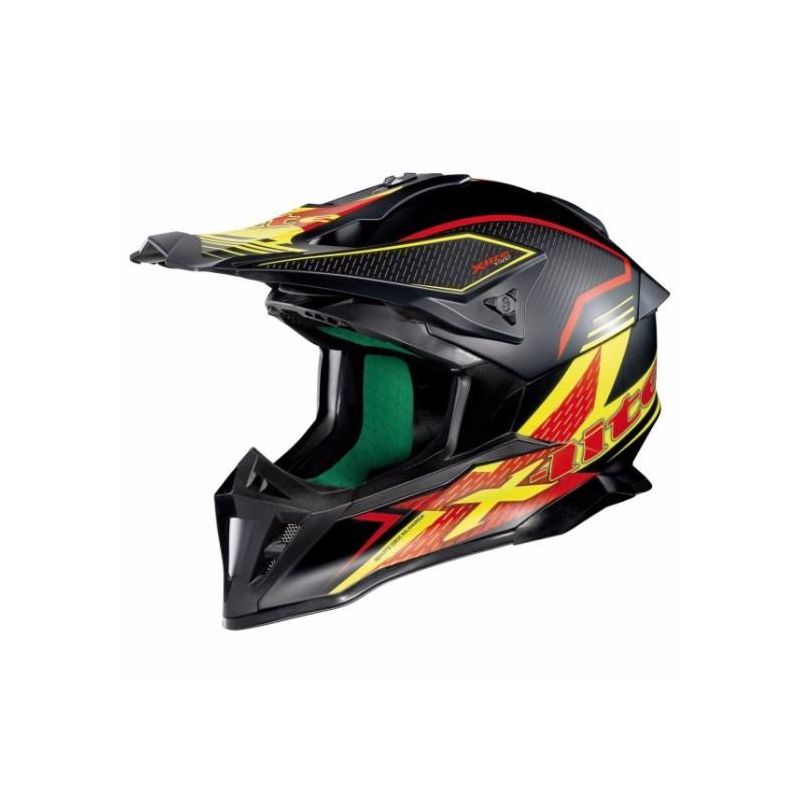 Casque Moto Motocross NOLAN - X502 Backflip Flat Black 