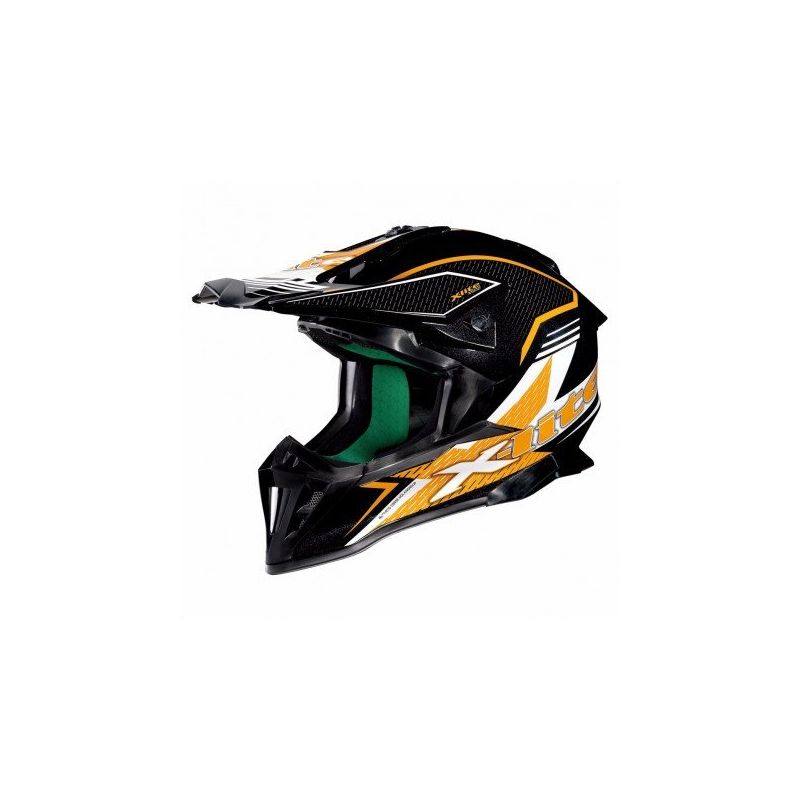 Casque Moto Motocross NOLAN - X502 Backflip Metal Black/orange