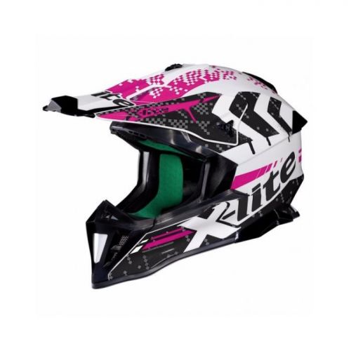 Casque Moto Motocross NOLAN - X502 Nac-nac Metal White/black