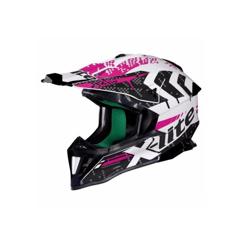 Casque Moto Motocross NOLAN - X502 Nac-nac Metal White/black