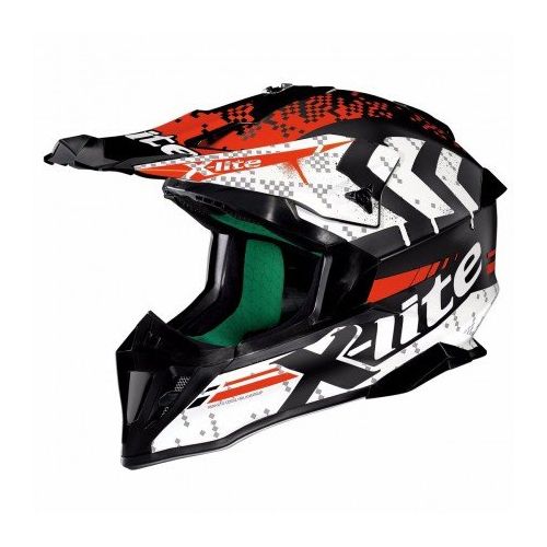 Casque Moto Motocross NOLAN - X502 Nac-nac Flat Black/white