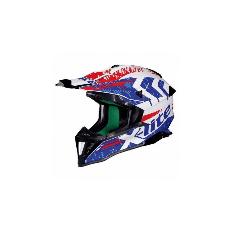 Casque Moto Motocross NOLAN - X502 Nac-nac Metal Black/blue