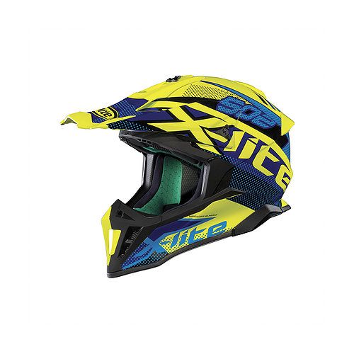 Casque Moto Motocross NOLAN - X502 Resistencia Led Yellow