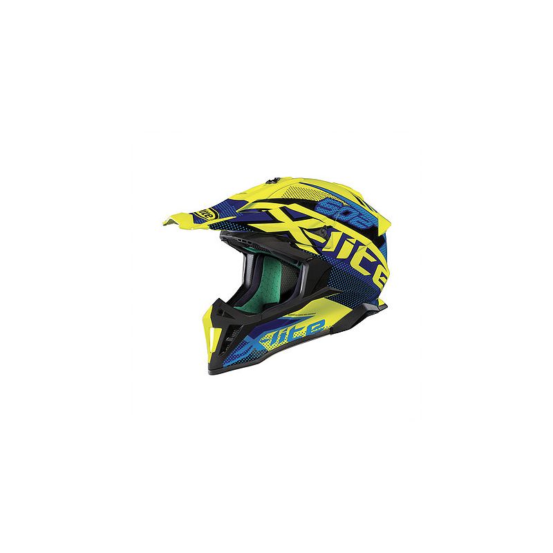 Casque Moto Motocross NOLAN - X502 Resistencia Led Yellow