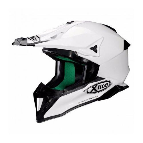 Casque Moto Motocross NOLAN - X502 Start Metal White