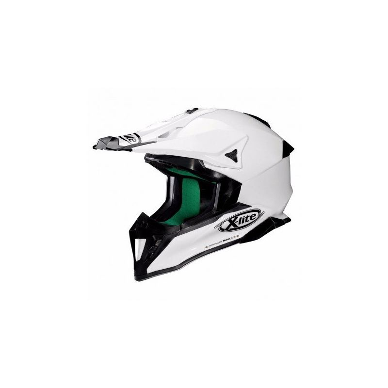 Casque Moto Motocross NOLAN - X502 Start Metal White