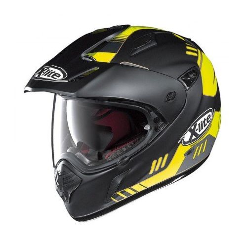 Casque Moto Intégral NOLAN - X551 GT Calama N-Com Flat Black/Yellow