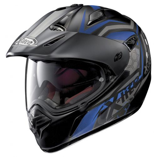 Casque Moto Intégral NOLAN - X551GT Kalahari n-Com Flat Black/Blue