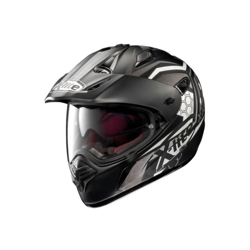 Casque Moto Intégral NOLAN - X551GT Kalahari n-Com Flat Black/white