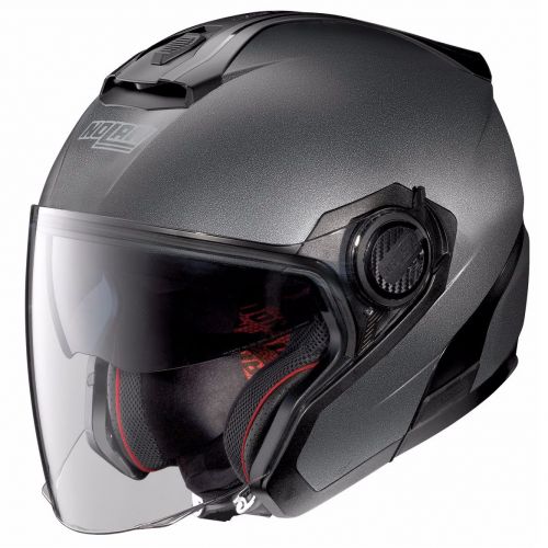 Casque Moto Jet NOLAN - N40 5 Special n-Com Black Graphite