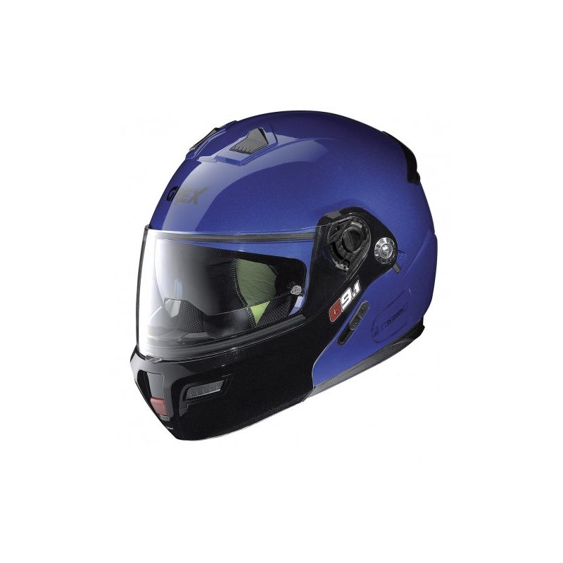 Casque Moto Modulable NOLAN - G9.1 Evolve Couplé n-Com Ex Cayman Blue