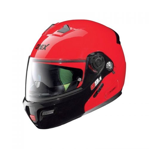 Casque Moto Modulable NOLAN - G9.1 Evolve Couplé n-Com Ex Corsa Red