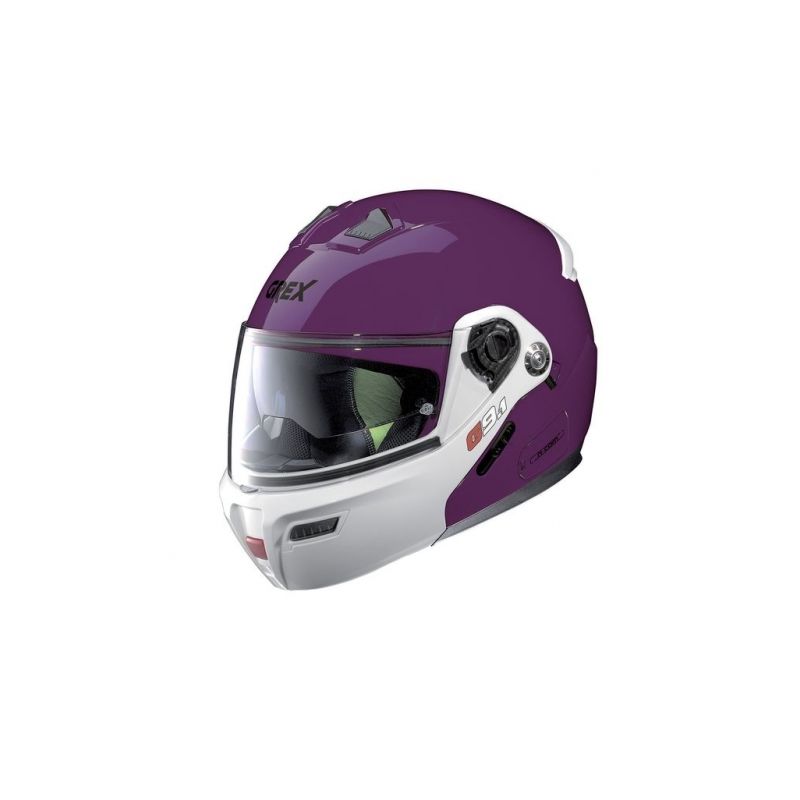 Casque Moto Modulable NOLAN - G9.1 Evolve Couplé n-Com Ex Fuchsia Kiss