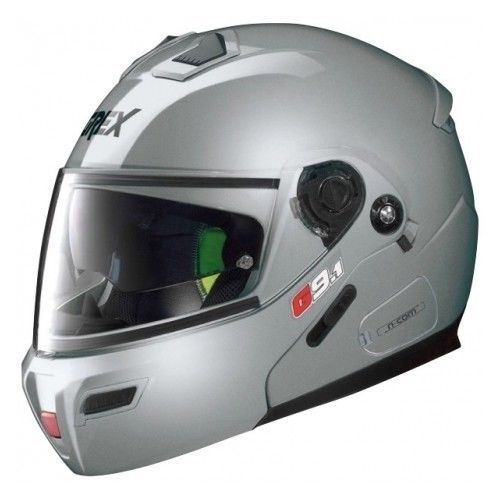 Casque Moto Modulable NOLAN - G9.1 Evolve Kinetic n-Com Metal Silver