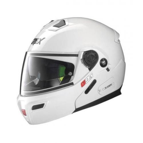 Casque Moto Modulable NOLAN - G9.1 Evolve Kinetic n-Com Metal White