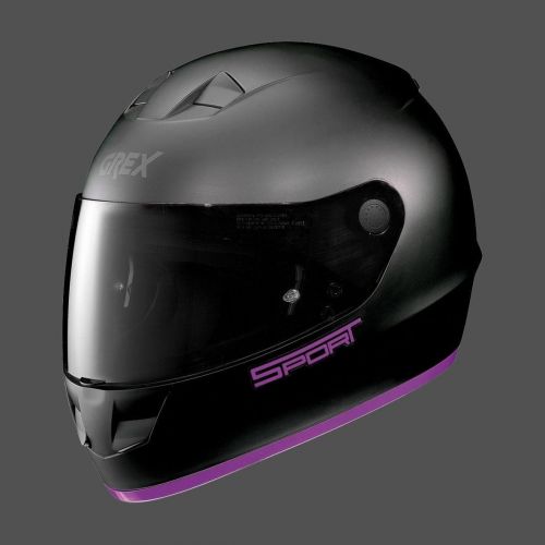 Casque Moto Intégral NOLAN - G6.1 K-sport Flat Black/purple