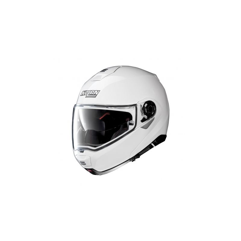 Casque Moto Modulable NOLAN - N100 5 Classic n-Com Metal White