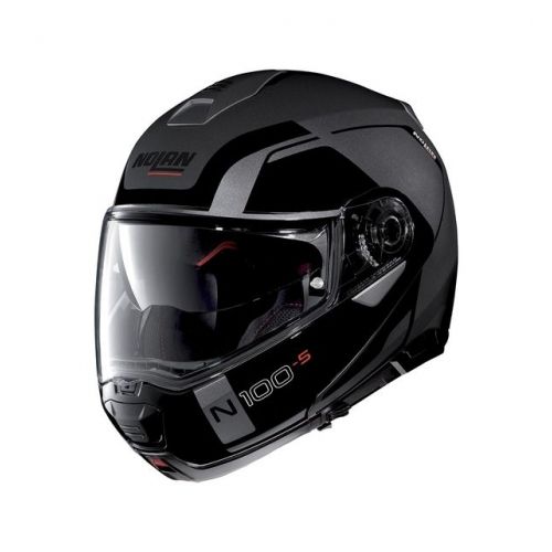 Casque Moto Modulable NOLAN - N100 5 Consistency n-Com Flat Lava Grey