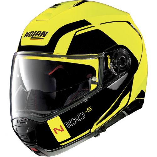 Casque Moto Modulable NOLAN - N100 5 Consistency n-Com Led Yellow