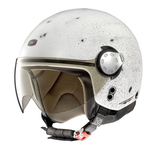 Casque Moto Jet NOLAN - G3.1 Scraping Scraped Flat White