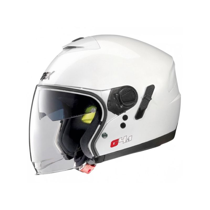 Casque Moto Jet NOLAN - G4.1 Kinetic Metal White