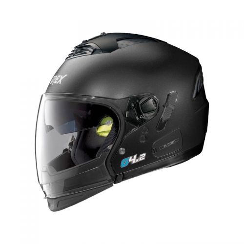 Casque Moto Jet NOLAN - G4.2 Pro Kinetic n-Com Flat Black