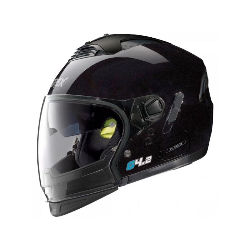 Casque Moto Jet NOLAN - G4.2 Pro Kinetic n-Com Metal Black