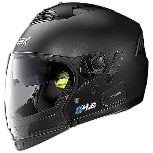 Casque Moto Jet NOLAN - G4.2 Pro Kinetic n-Com Black Graphite