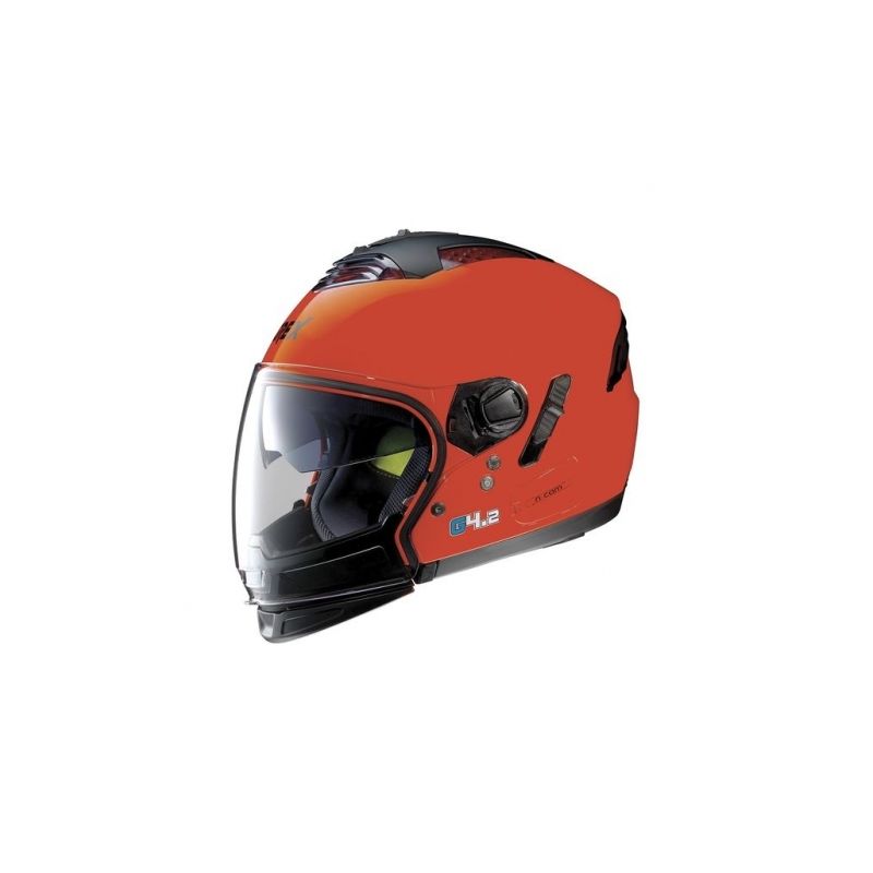 Casque Moto Jet NOLAN - G4.2 Pro Kinetic n-Com EX Corsa Red