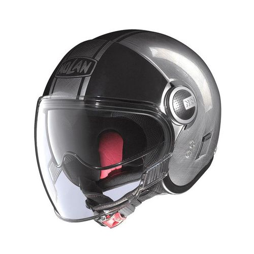 Casque Moto Jet NOLAN - N21 VISOR CLASSIC SCRATCHED Chrome