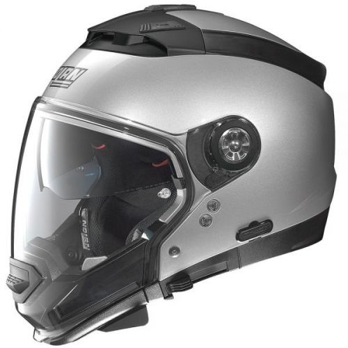 Casque Moto Jet NOLAN - N44 EVO Special N-Com Salt Silver