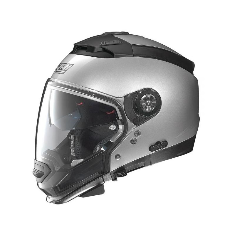 Casque Moto Jet NOLAN - N44 EVO Special N-Com Salt Silver