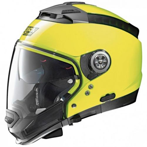 Casque Moto Jet NOLAN - N44 EVO Hi-Visibility N-Com Fluo Yellow