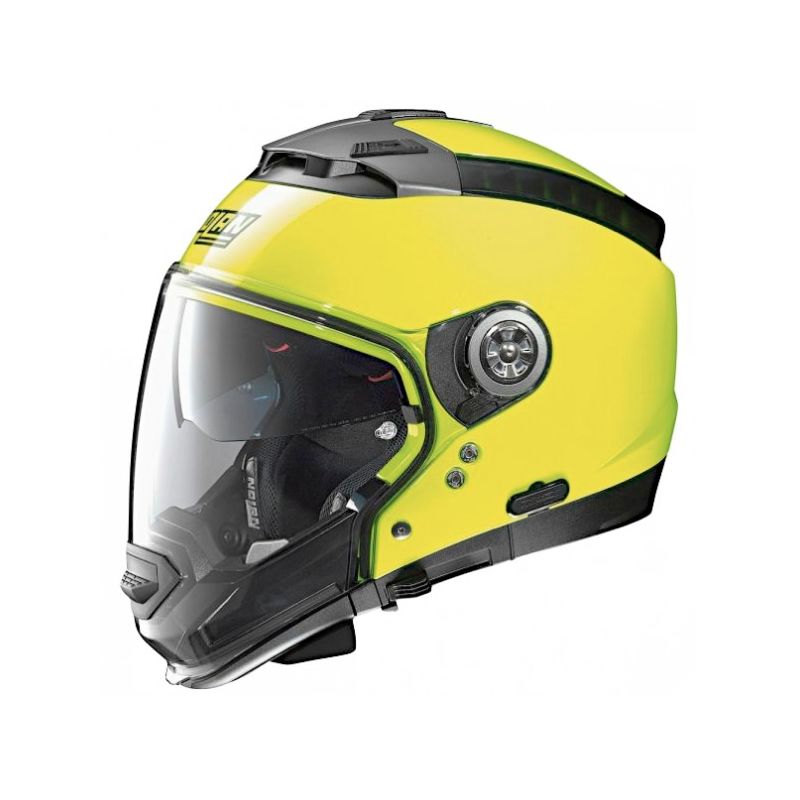 Casque Moto Jet NOLAN - N44 EVO Hi-Visibility N-Com Fluo Yellow