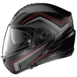 Casque Moto Jet NOLAN - N44 EVO Como N-Com Flat Black/Red