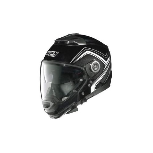 Casque Moto Jet NOLAN - N44 EVO Como N-Com Metal Black