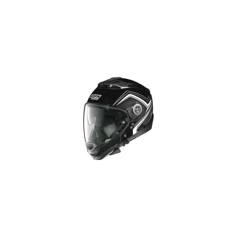 Casque Moto Jet NOLAN - N44 EVO Como N-Com Metal Black